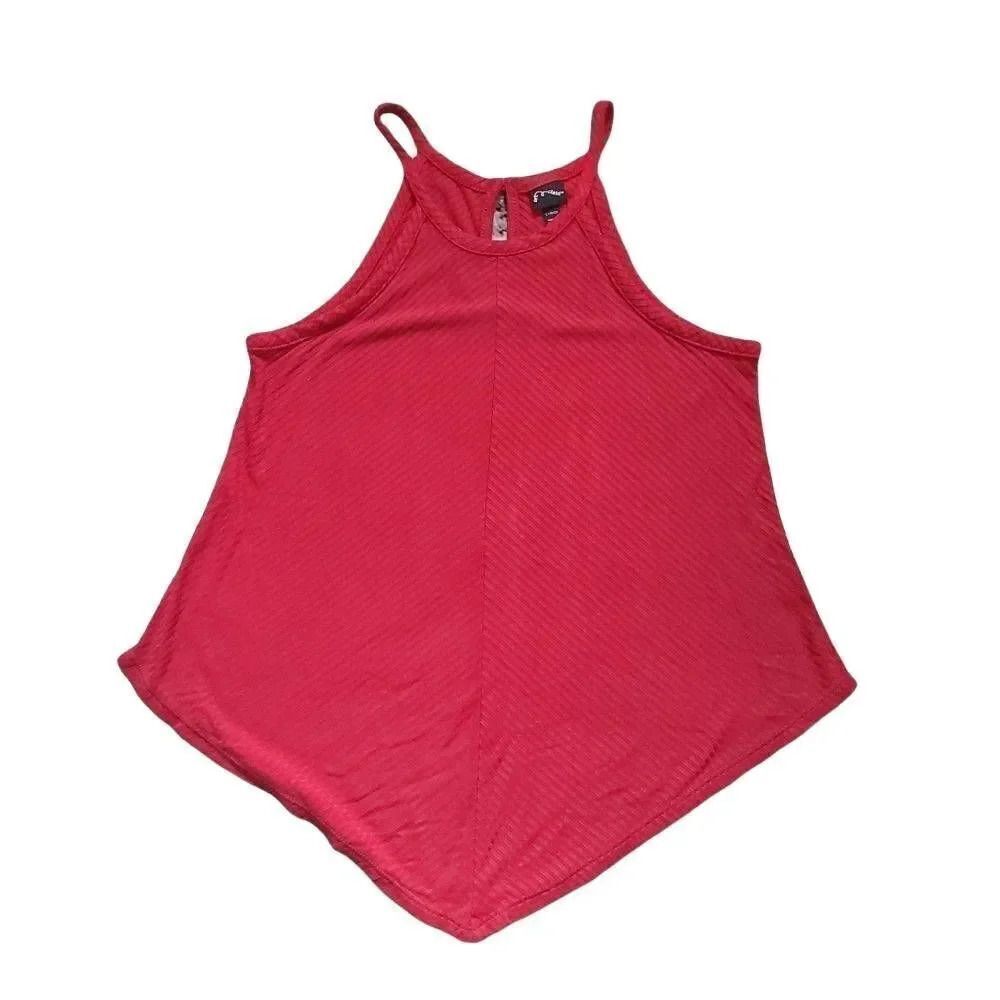 Art Class Girls Size 10/12 Red Cami Tank Top